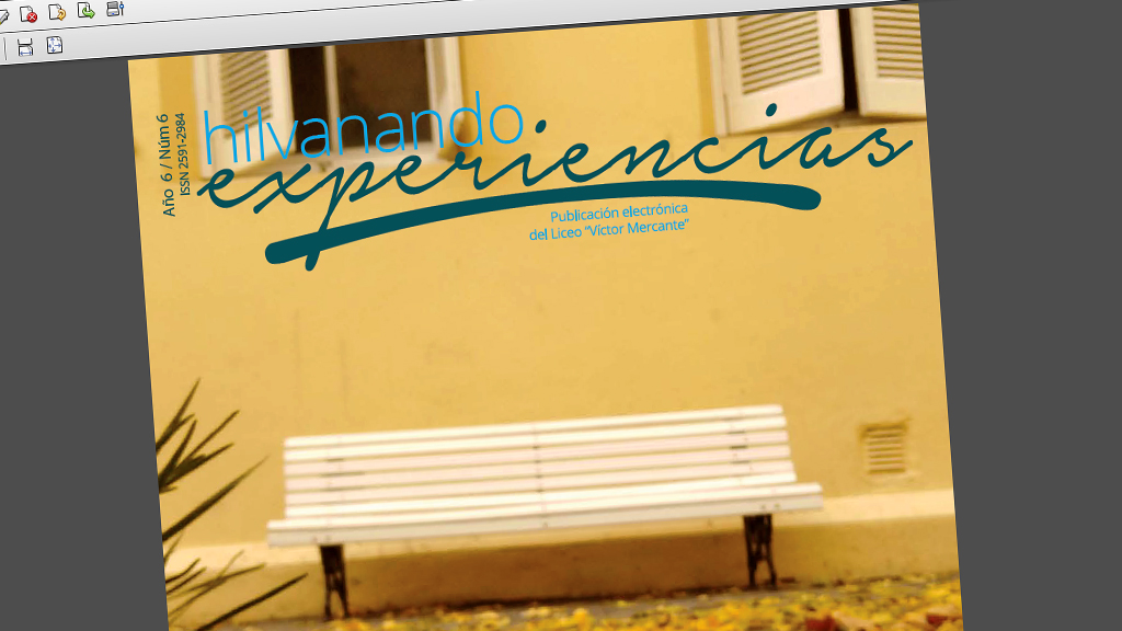 Se publicó el sexto número de “Hilvanando experiencias”